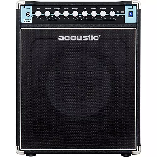Acoustic B100C 1x12 100W Bass Combo With Tilt-Back Cab Black