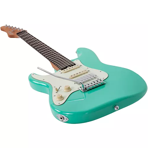 Schecter Guitar Research Nick Johnston Traditional Left-Handed 6-String Electric Guitar Atomic Green