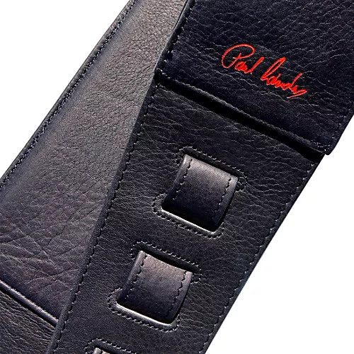 RICHTER Paul Landers Signature Series Guitar Strap Black 3.54 in.