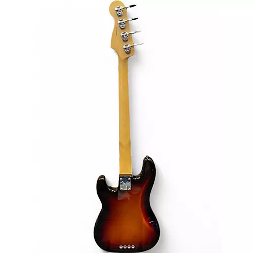 Used 2016 Fender American Professional Precision Bass 3 Tone Sunburst Electric Bass Guitar 3 Tone Sunburst