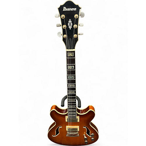 Used Ibanez AS93-VLS-12-03 violin burst Hollow Body Electric Guitar violin burst