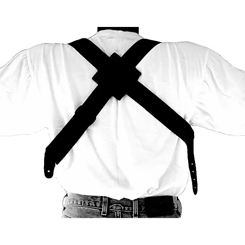 Slider Straps Dual Shoulder Strap Black