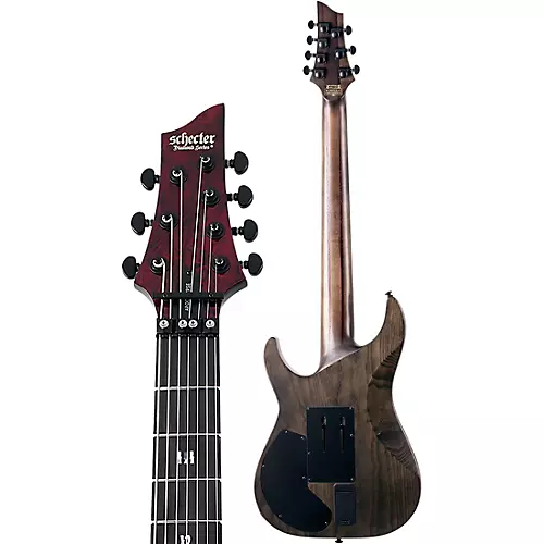 Schecter Guitar Research C-7 FR-S Apocalypse 7-String Electric Guitar Red Reign