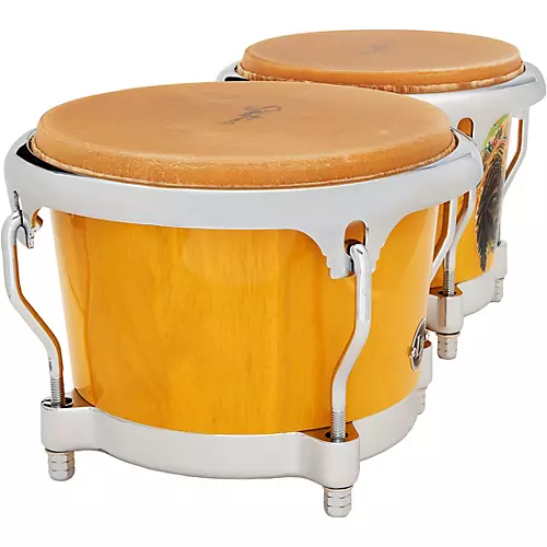 LP Santana Africa Speaks Bongo Set Yellow Lacquer