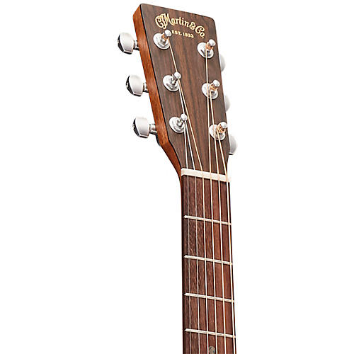 Martin DX2E X Series Ziricote Left-Handed Dreadnought Acoustic-Electric Guitar Burst