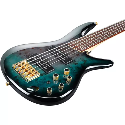 Ibanez SR405EPBDX 5-String Electric Bass Guitar Mars Gold Metallic Burst