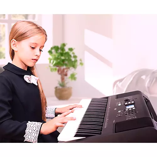 Yamaha PSR-EW310 76-Key Portable Keyboard With Power Adapter