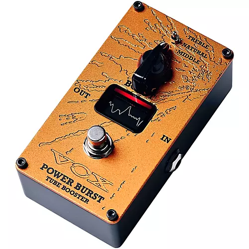 VOX Valvenergy Power Burst Boost Effects Pedal Orange