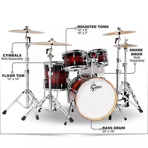 Gretsch Drums Renown 4-Piece Shell Pack With 20
