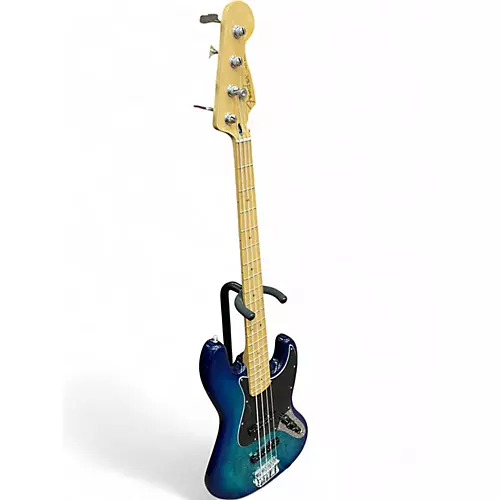 Used Fender Player Jazz Bass Blue Burst Electric Bass Guitar Blue Burst