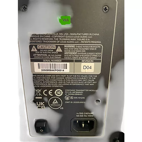 Used Mackie SRM210 Powered Speaker