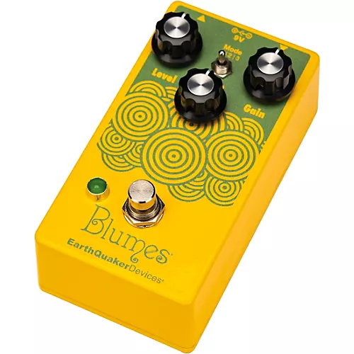 EarthQuaker Devices Blumes Low Signal Shredder Overdrive Effects Pedal Yellow