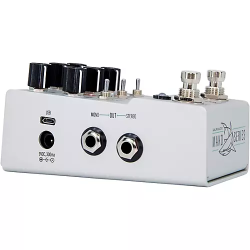Open-Box Walrus Audio Mako D1 High-Fidelity Delay V2 Effects Pedal Condition 2 - Blemished Silver 197881301415