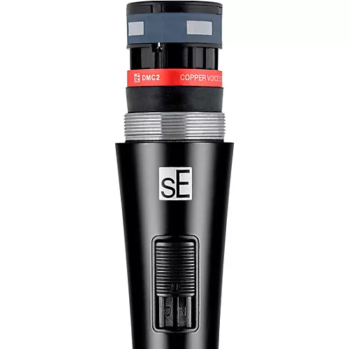 sE Electronics V2-SW-QTR Supercardioid Dynamic Handheld Microphone with On/Off Switch (Includes 15' Cable)