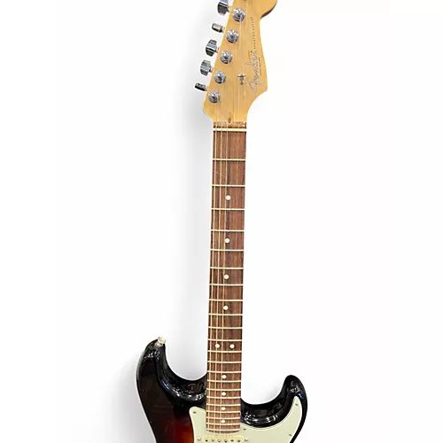 Used 2018 Fender American Professional Stratocaster with Rosewood Neck 3 Tone Sunburst Solid Body Electric Guitar 3 Tone Sunburst