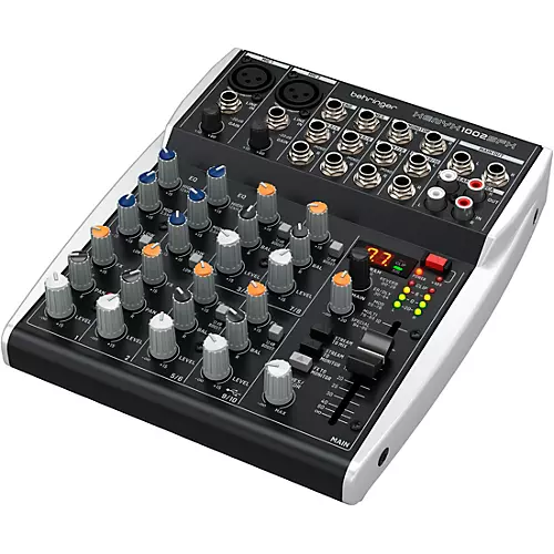Behringer XENYX 1002SFX 10-Channel Analog Mixer With USB