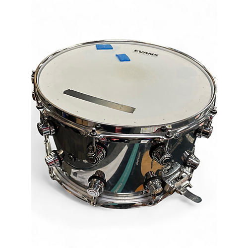 Used DW 14in Performance Series Steel Snare Chrome Drum Chrome 33