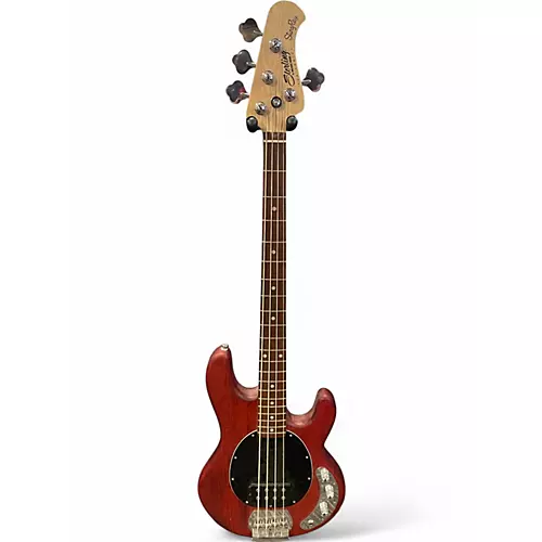 Used Sterling by Music Man Stingray 4 Wine Red Electric Bass Guitar Wine Red