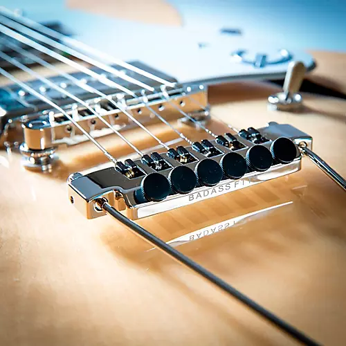 Leo Quan Badass FTT Fine Tuner Trapeze Tailpiece Nickel