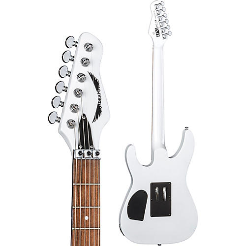 Dean Vinnie Moore Semi-Hollow Body Guitar Classic White