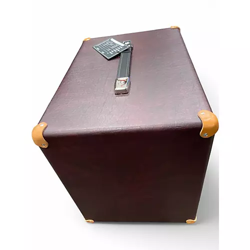 Used MESA/Boogie Thiele 1x12 8Ohm Wine Taurus Wicker Grille Guitar Cabinet