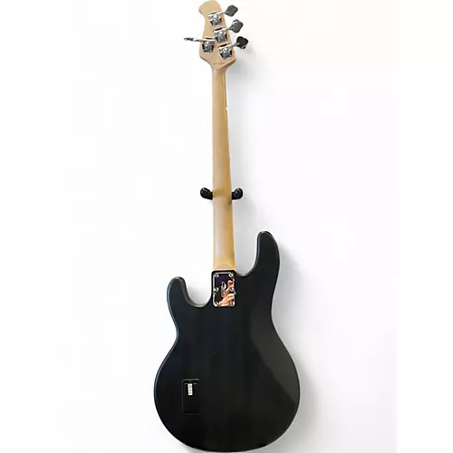 Used Sterling by Music Man StingRay Ray4 Trans Black Electric Bass Guitar Trans Black