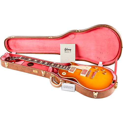 Gibson Custom Murphy Lab 1958 Les Paul Standard Reissue Light Aged Electric Guitar Lemon Burst