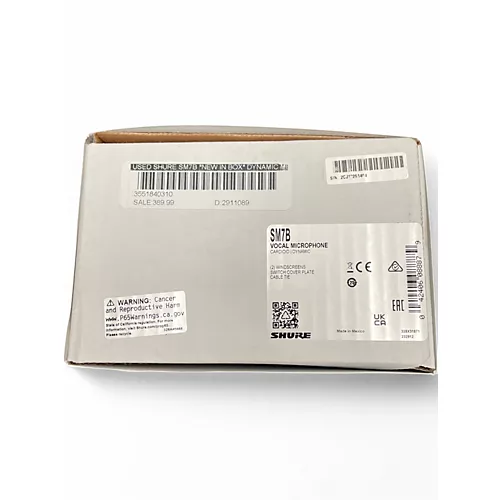 Used Shure SM7B *NEW IN BOX* Dynamic Microphone