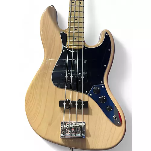 Used Fender American Professional II Jazz Bass Natural Electric Bass Guitar Natural