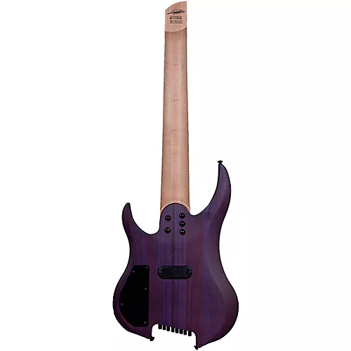 Legator Ghost 8 String Multi-Scale Super Shred Series Flamed Maple Electric Guitar Purple