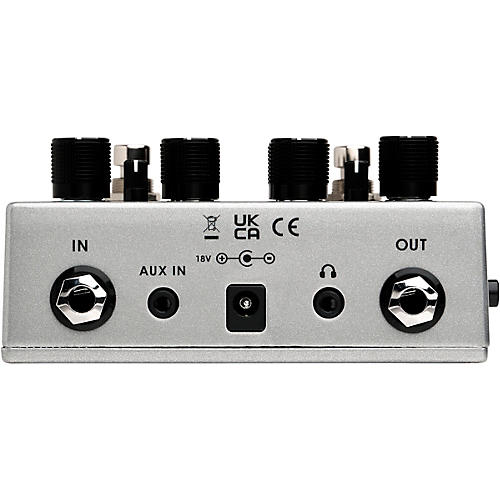 Aguilar Tone Hammer V2 Preamp Bass Effects Pedal Silver