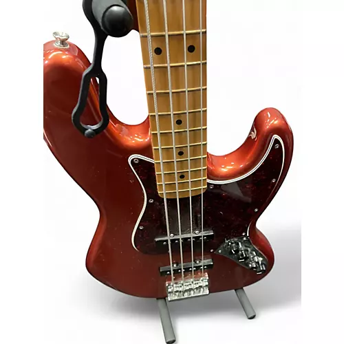 Used Fender Player Plus Active Jazz Bass BURNT CANDY APPLE RED Electric Bass Guitar BURNT CANDY APPLE RED