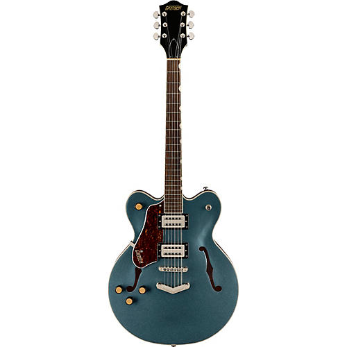 Gretsch Guitars G2622LH Streamliner Center Block Double-Cut with V-Stoptail, Left-Handed Electric Guitar Gunmetal