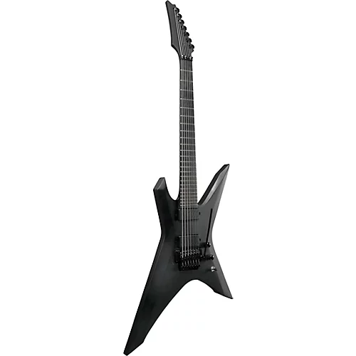 Ibanez Xiphos Iron Label 7str Electric Guitar Black Flat