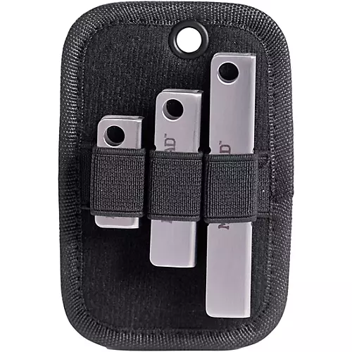 Music Nomad MN813 Diamond U-File for Leveling Single Guitar Frets 3-Pack (1.25