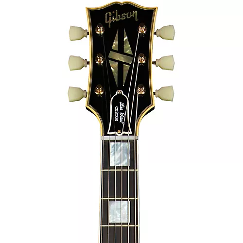 Gibson Custom 1957 Les Paul Custom 3-Pickup Reissue VOS Left-Handed Electric Guitar Ebony
