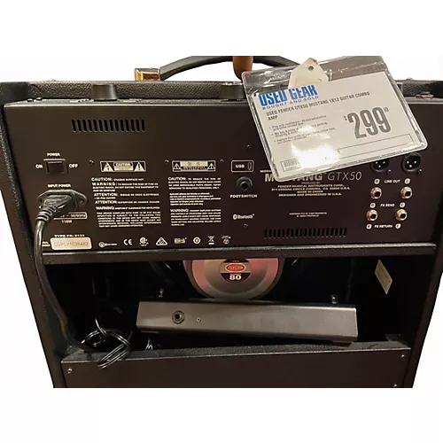 Used Fender GTX50 Mustang 1X12 Guitar Combo Amp