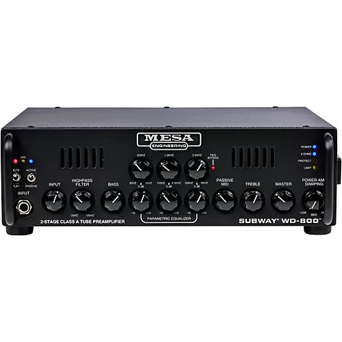 MESA/Boogie Subway WD-800 Lightweight Hybrid Bass Head Black