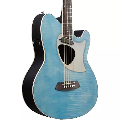 Ibanez TCM50FM Talman Acoustic-Electric Guitar Denim Blue