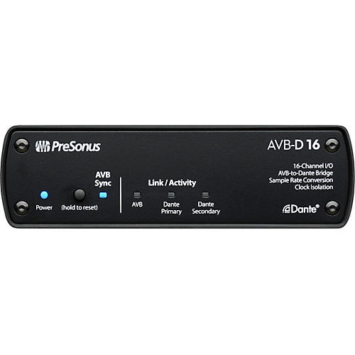 PreSonus 16 Channel I/O AVB to Dante Bridge