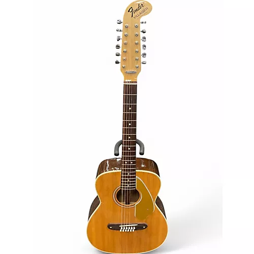 Used 1969 Fender villager 12 Natural 12 String Acoustic Guitar Natural