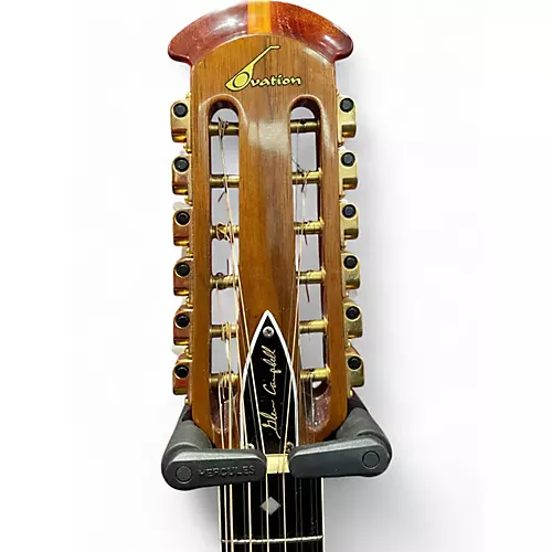 Used Ovation 1618 Vintage Natural 12 String Acoustic Electric Guitar Vintage Natural