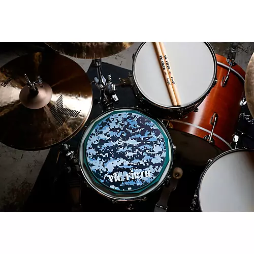 Vic Firth Digital Camo Practice Pad 12 in.