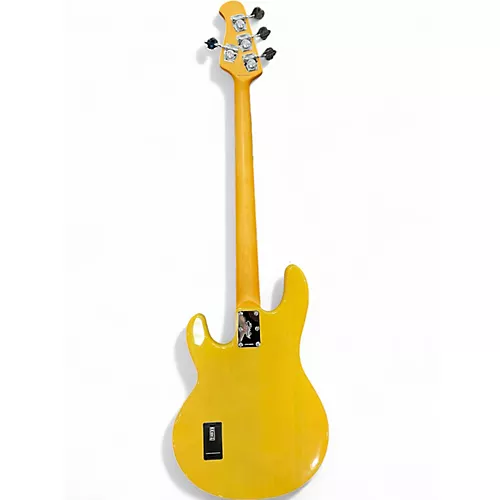 Used Sterling by Music Man STINGRAY YELLOW Electric Bass Guitar YELLOW