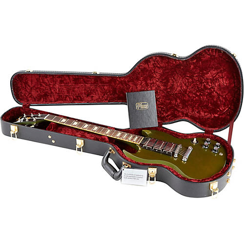 Gibson Custom SG Standard Fat Neck 3-Pickup Electric Guitar Double Gold