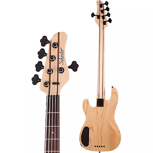 Schecter Guitar Research Michael Anthony MA-5 Koa 5-String Electric Bass Natural