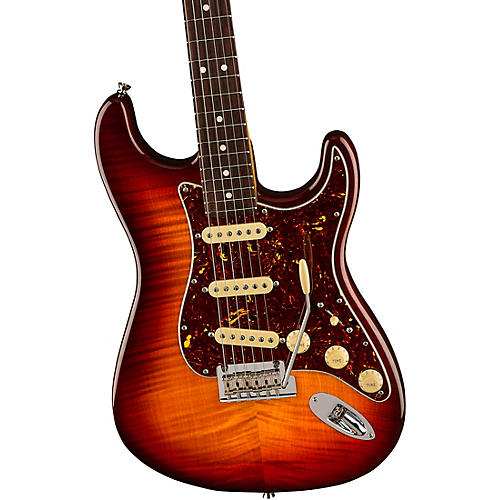 Fender 70th Anniversary American Professional II Stratocaster Electric Guitar Comet Burst