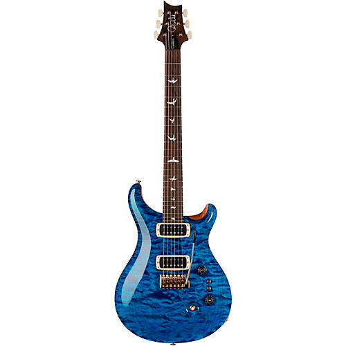 PRS Wood Library Custom 24-08 With Stained Maple Neck and Ziricote Fretboard Electric Guitar Charcoal