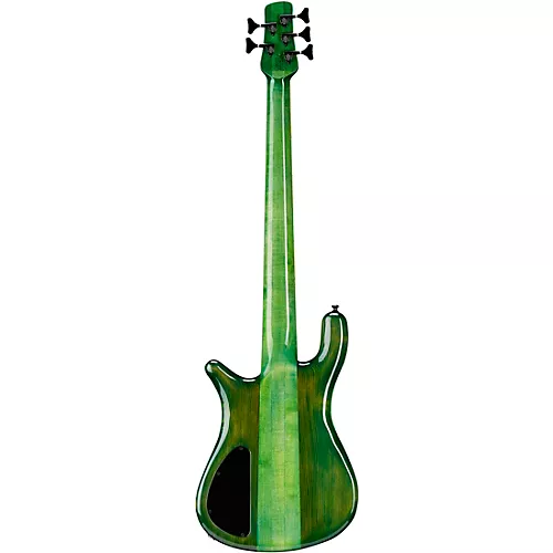 Spector NS5 Maple Burl/Wide Neck Green