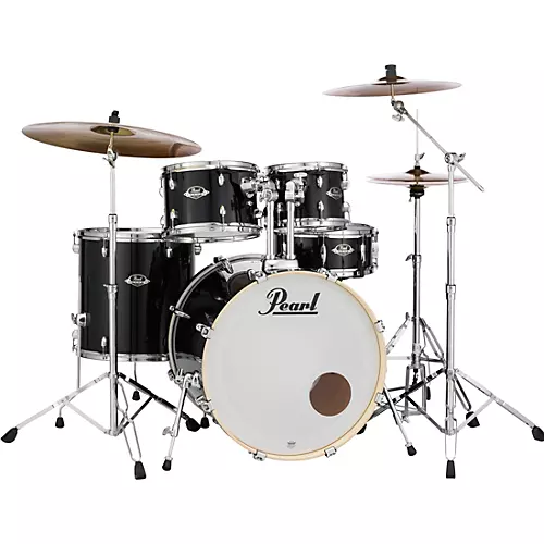 Pearl Export New Fusion 5-Piece Drum Set With Hardware Slipstream white